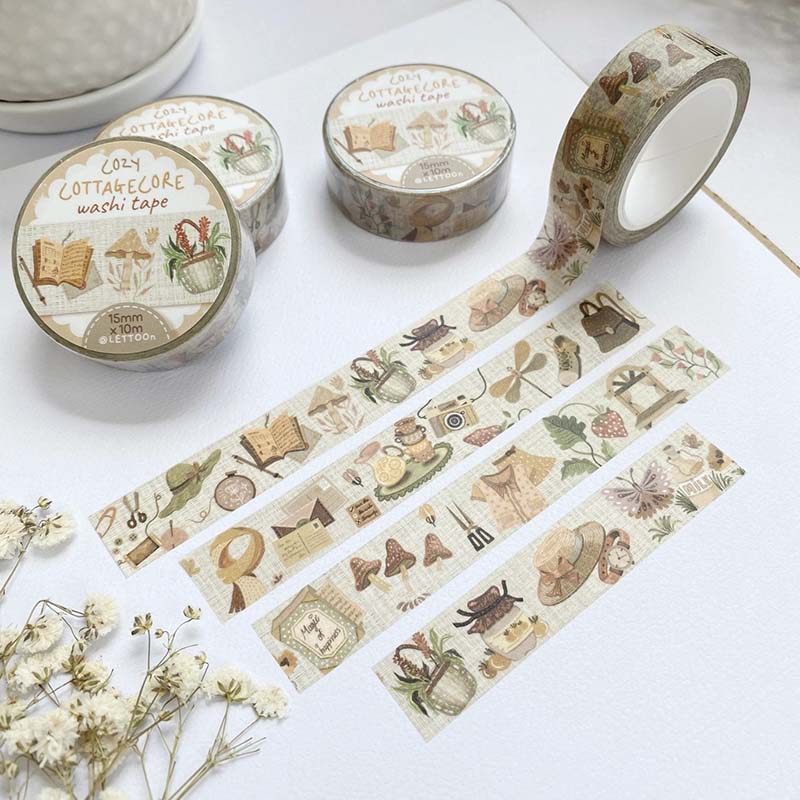 Washi Tape Cozy Cottagecore