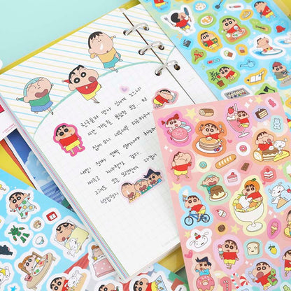 Stickers Crayon Shin-chan Daily Orange