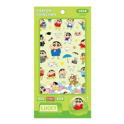 Stickers Crayon Shin-chan Lucky Green