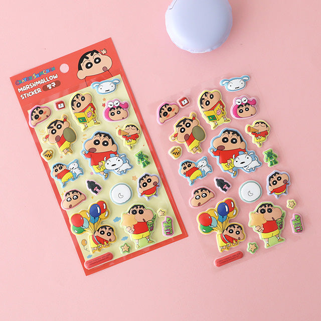 Stickers Crayon Shin-chan Marshmallow Shinchan
