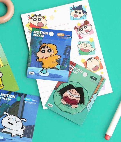 Sticker Crayon Shin-chan Motion Yonro