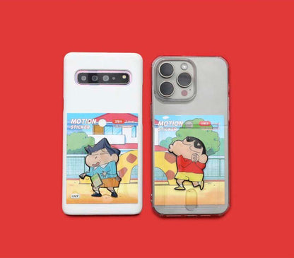 Sticker Crayon Shin-chan Motion Kazama