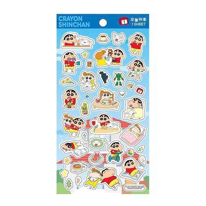 Stickers Crayon Shin-chan Daily Blue