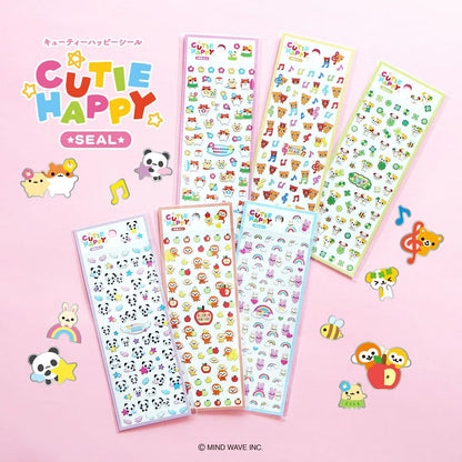 Stickers Cutie Happy Rainbow Rabbit