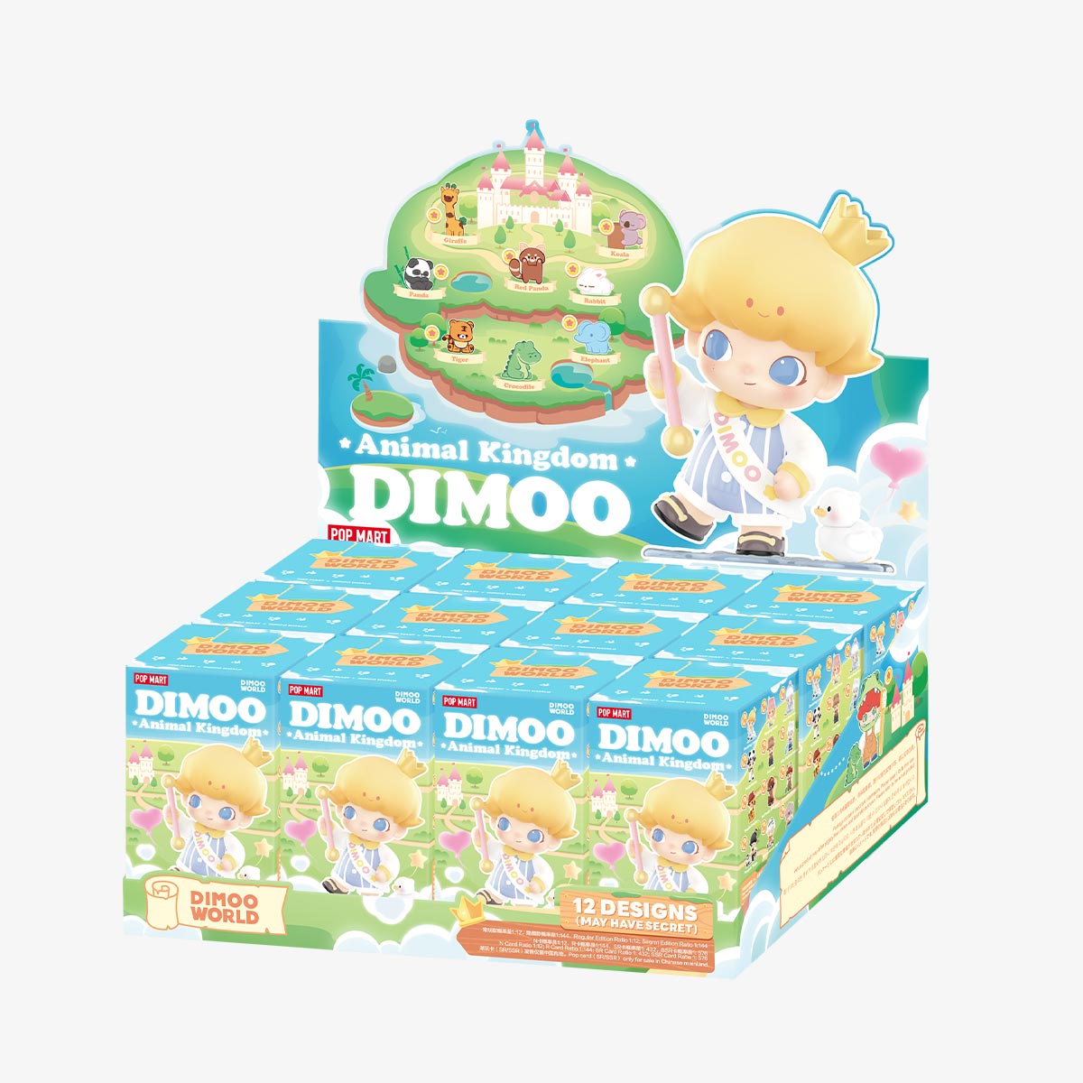 POPMART Blind Box DIMOO Animal Kingdom Series