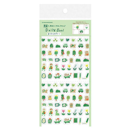 Stickers Daily Seal Outing Green