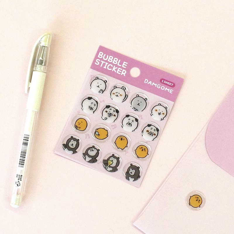 Stickers Damgome Bubble Pink