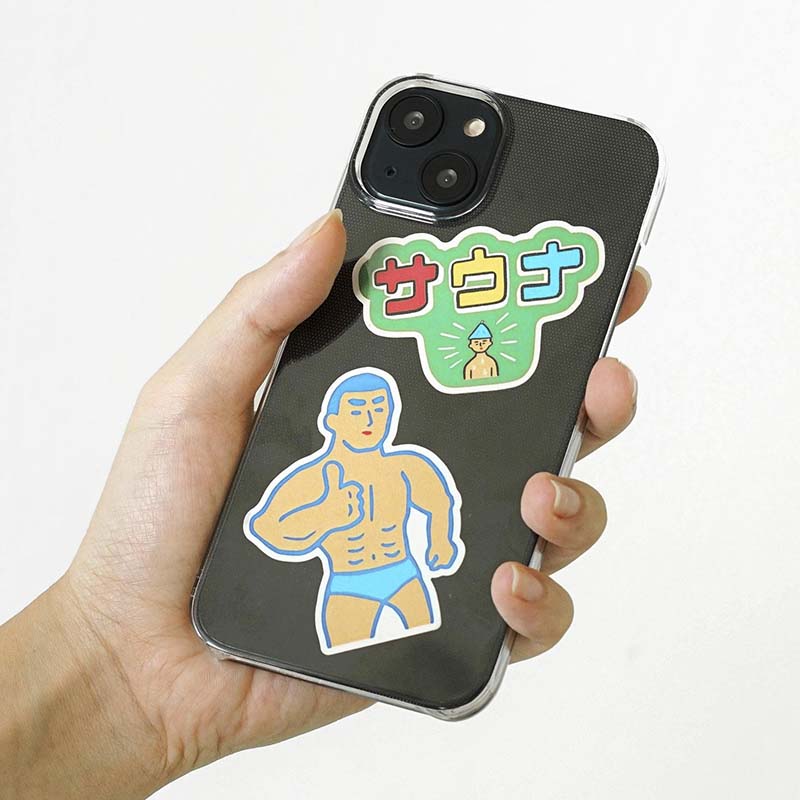 Sticker Die Cut E Muscle