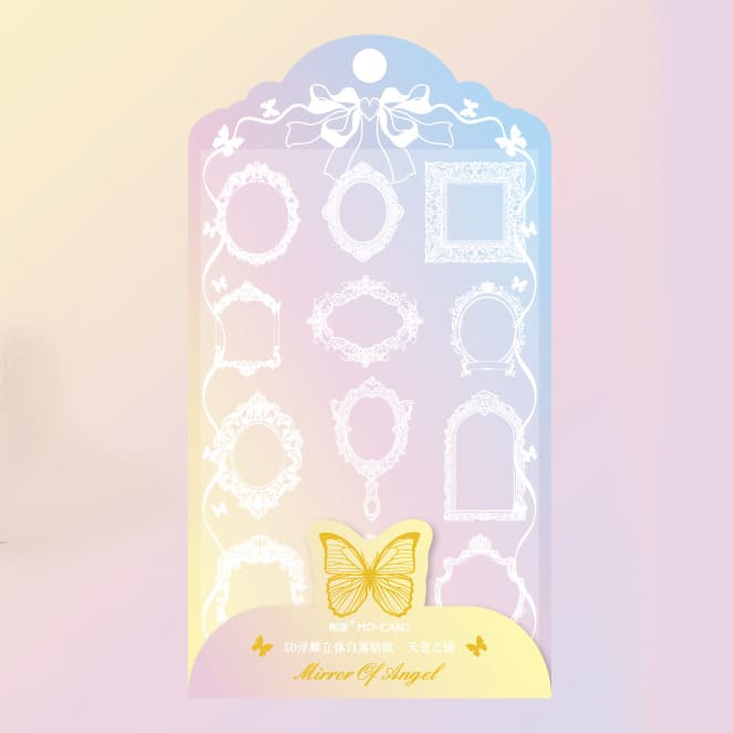 Stickers Dream Garden Mirror Of Angel