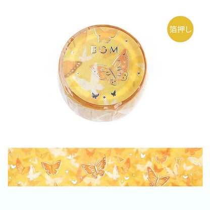 Washi Tape Foil Dreaming Landscape Butterfly