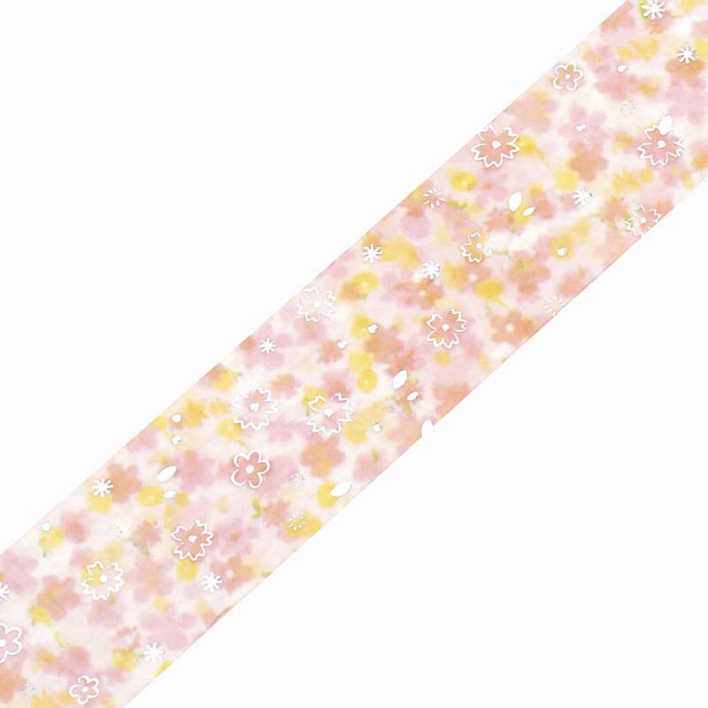 Washi Tape Foil Dreaming Landscape Cherry Blossom