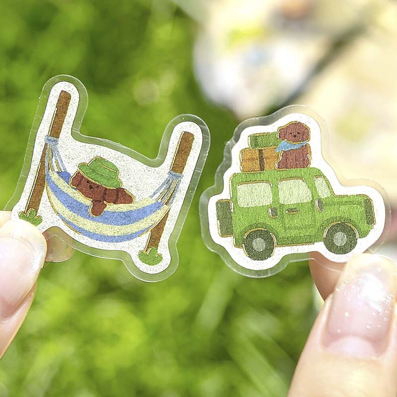 Stickers Dress-Up Animals Puppy Explorers