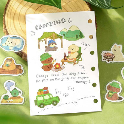Stickers Dress-Up Animals Puppy Explorers
