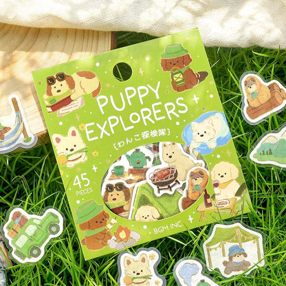 Stickers Dress-Up Animals Puppy Explorers