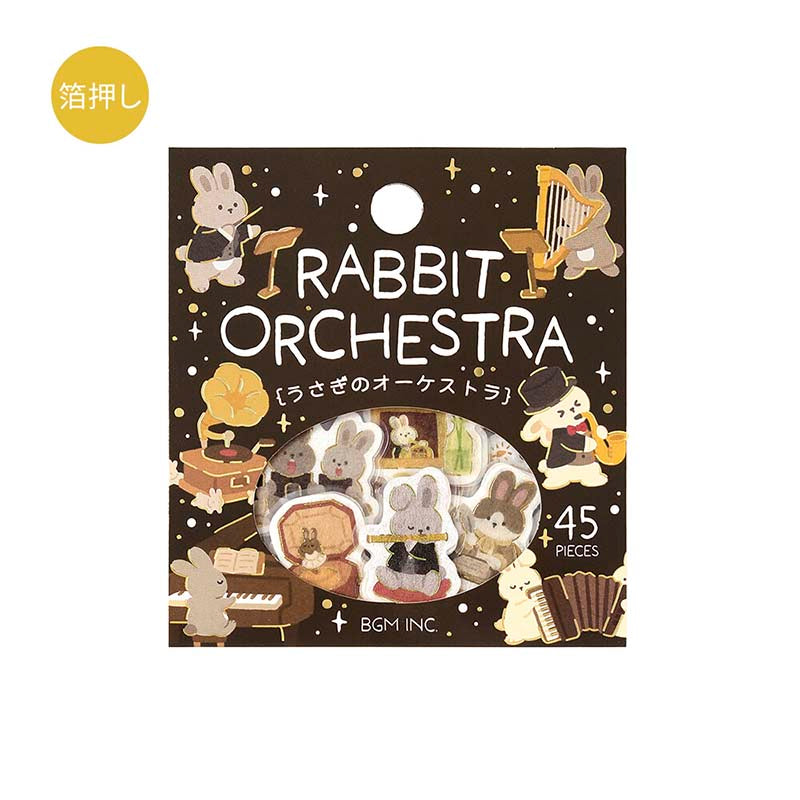 Stickers Dress-Up Animals Rabbit Orchestra