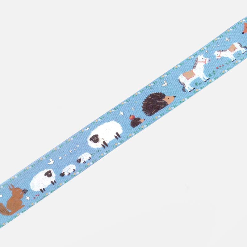 Washi Tape Foil Embroidery Ribbon Ranch Story