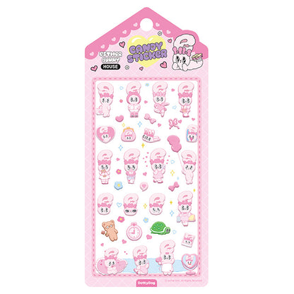Stickers Esther Bunny Candy Pink