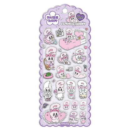 Stickers Esther Bunny Marshmallow Purple