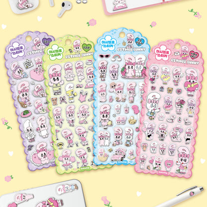 Stickers Esther Bunny Marshmallow Pink