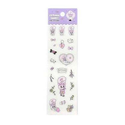 Stickers Esther Bunny PVC Lavender Bunny