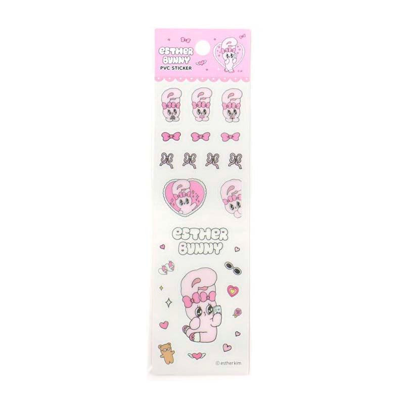 Stickers Esther Bunny PVC Ribbon Bunny