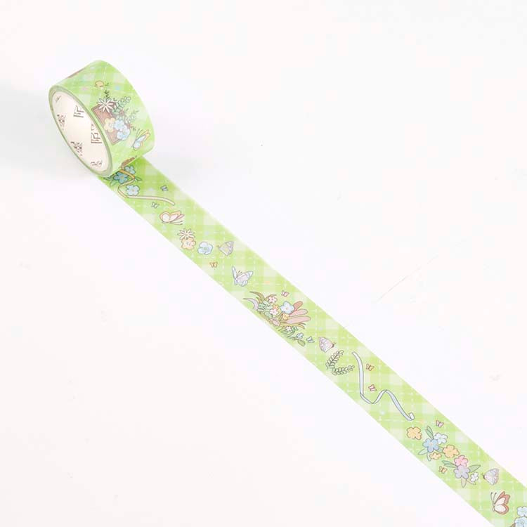 Washi Tape Fairytale Courtyard Butterfly Flower