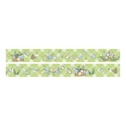 Washi Tape Fairytale Courtyard Butterfly Flower