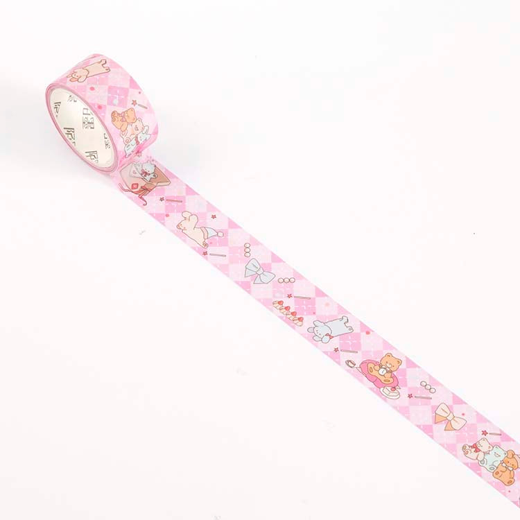 Washi Tape Fairytale Courtyard Rabbit Girl