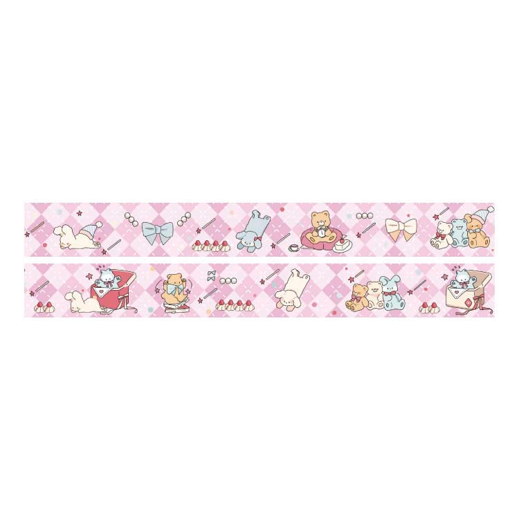 Washi Tape Fairytale Courtyard Rabbit Girl