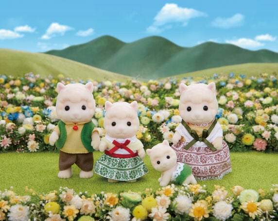 Sylvanian Families Familia Alpaca (Disponibles Individuales)