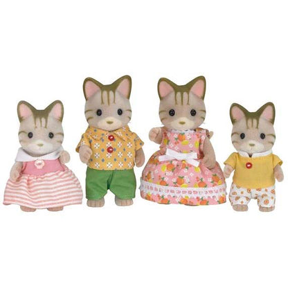 Sylvanian Families Familia Gato de Rayas (Disponibles Individuales)