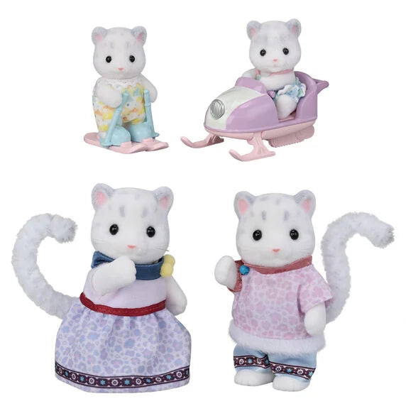 Sylvanian Families Familia Snow Leopard (Disponibles Individuales)