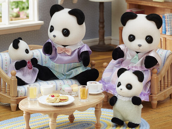 Sylvanian Families Familia Panda Pookie (Disponibles Individuales)