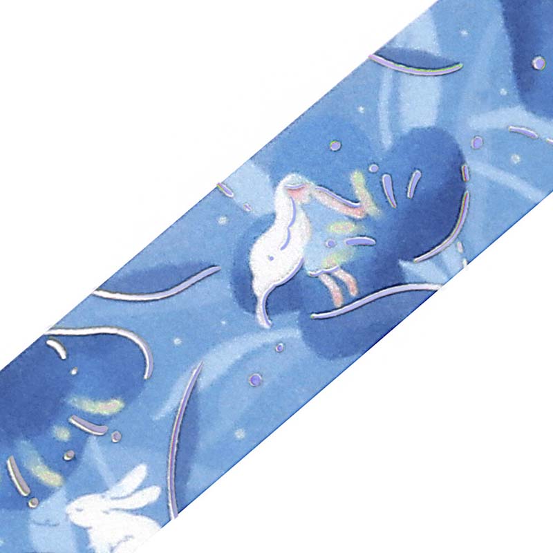 Washi Tape Foil Flower Story Night Scent