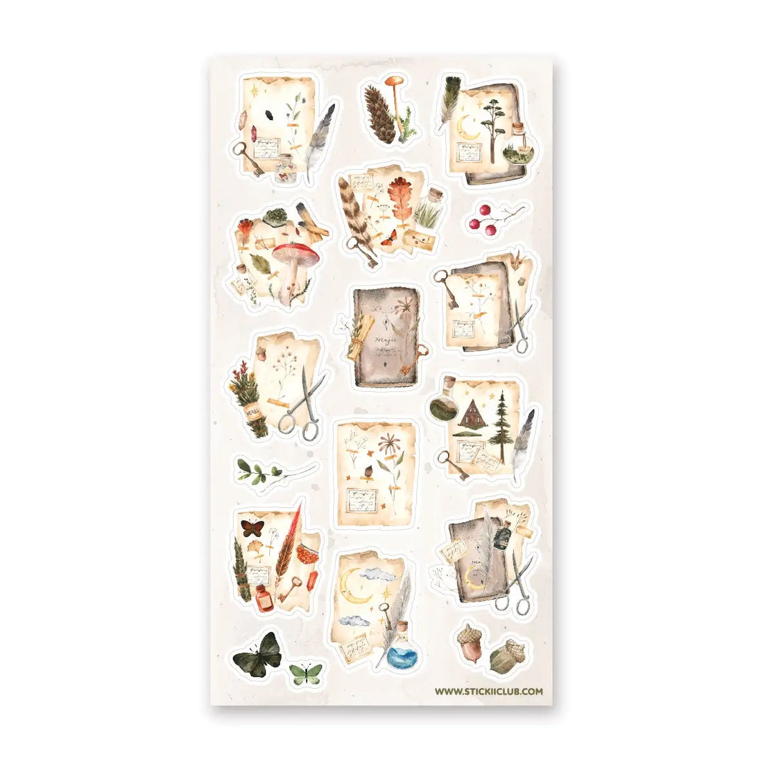 Stickers Forest Field Notes