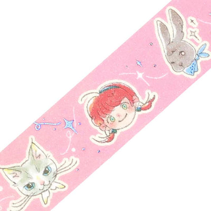Washi Tape Foil Mysterious Journey Friends