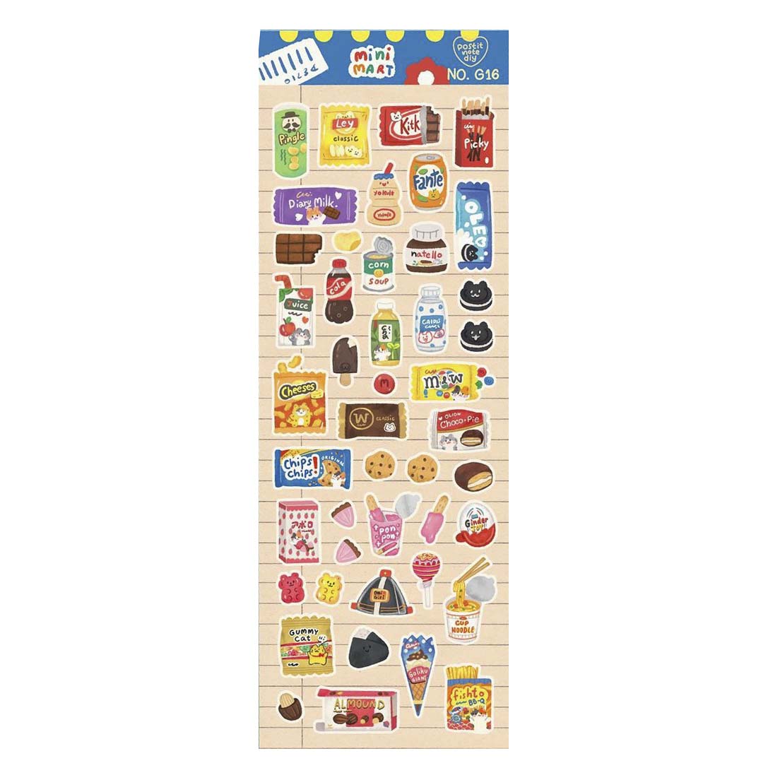 Stickers G16 Mini Mart