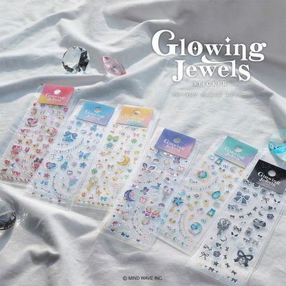Stickers Glowing Jewels Lovely