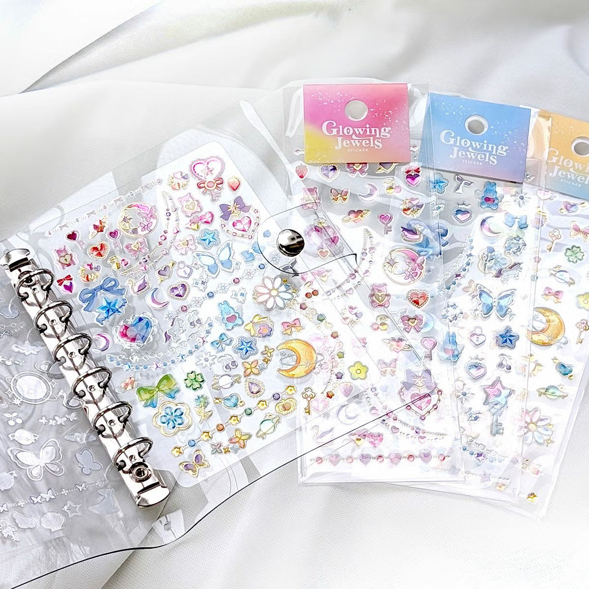 Stickers Glowing Jewels Lovely