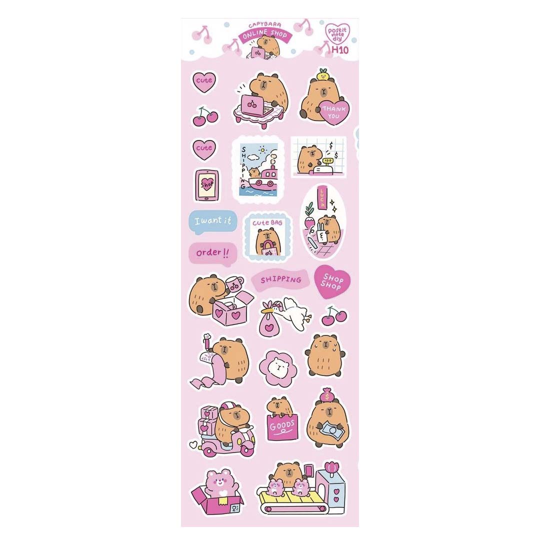 Stickers H10 Capybara Online Shop