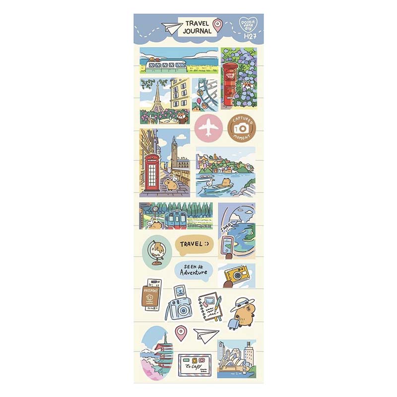 Stickers H27 Travel Journal