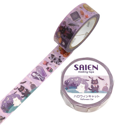 Washi Tape Halloween Cat