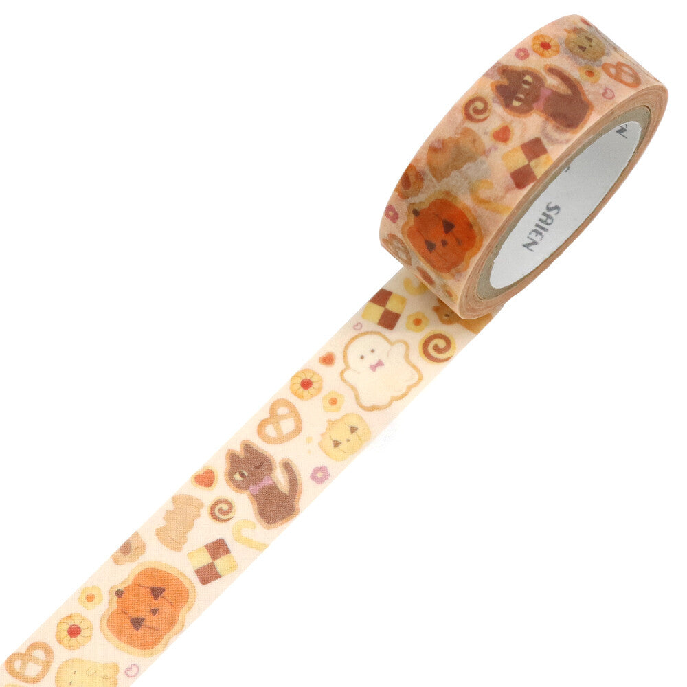 Washi Tape Halloween Cookies