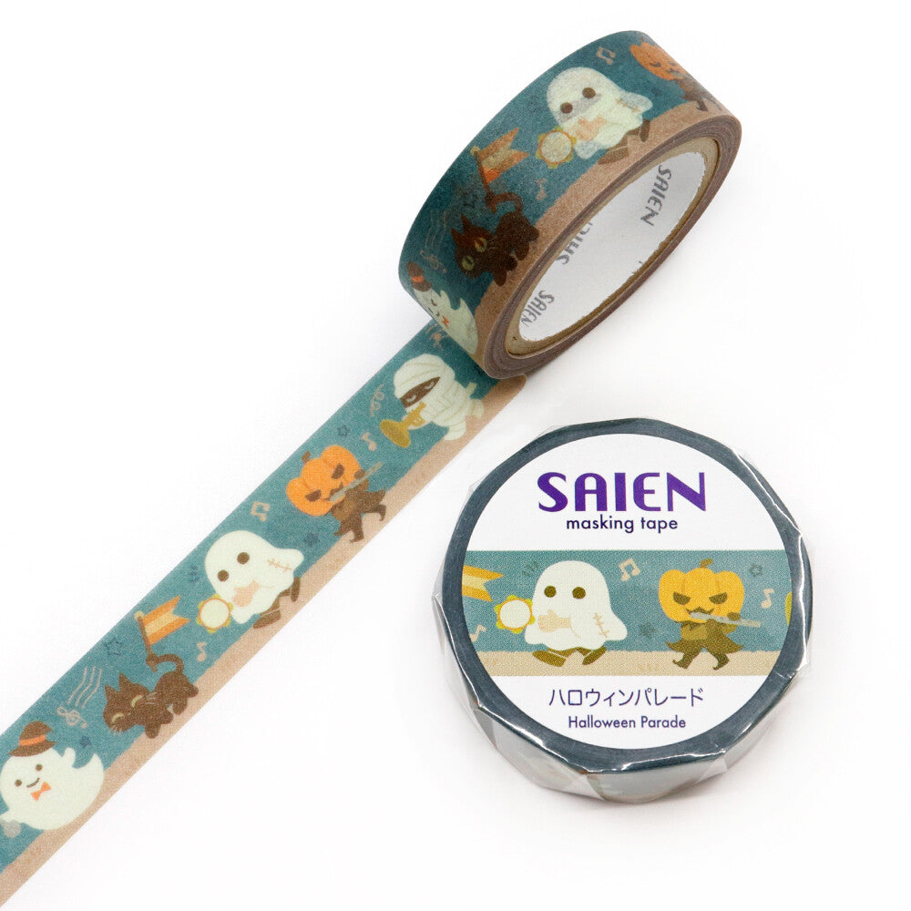 Washi Tape Halloween Parade