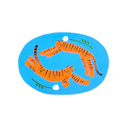 Sticker Happy Tigers