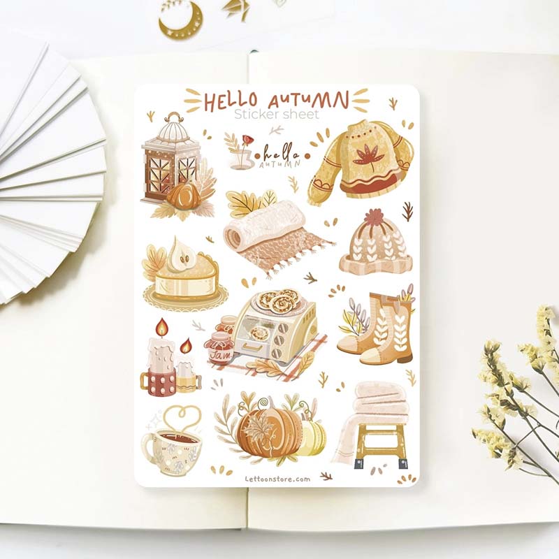 Stickers Hello Autumn