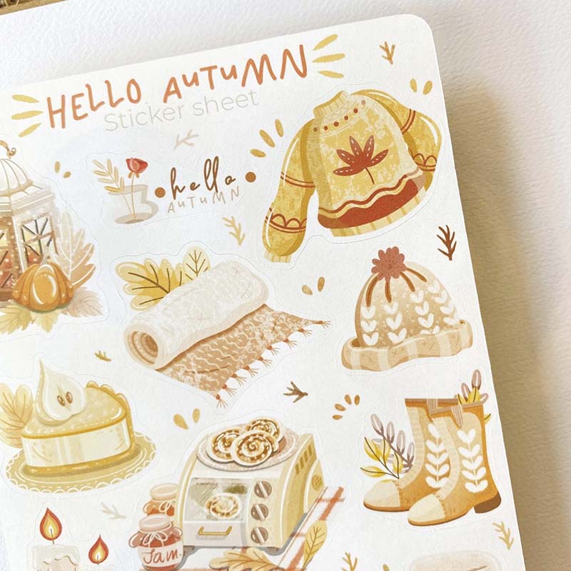 Stickers Hello Autumn