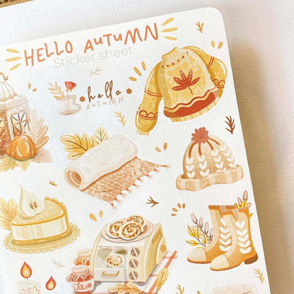 Stickers Hello Autumn
