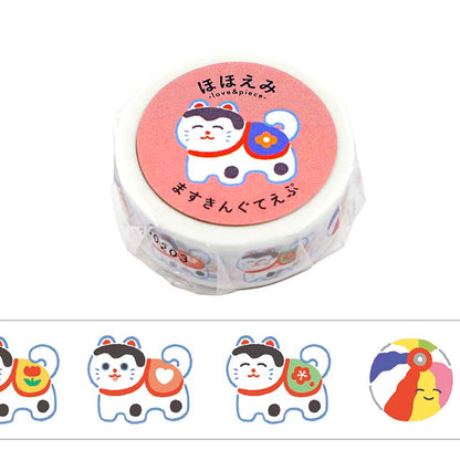 Washi Tape Hohoemi Inuhariko