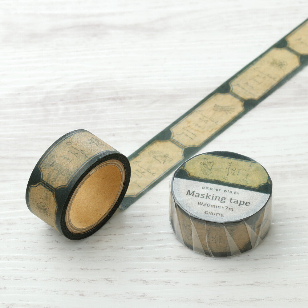 Washi Tape Hutte. Black